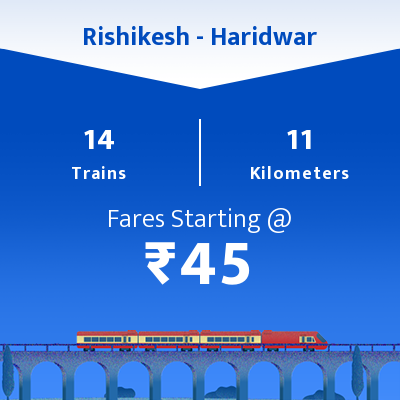 Rishikesh To Haridwar Trains